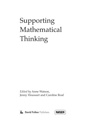 Book cover for Supporting Mathematical Thinking