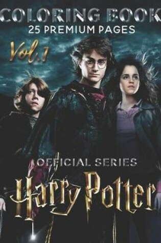 Cover of Harry Potter Coloring Book Vol1