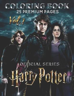 Book cover for Harry Potter Coloring Book Vol1