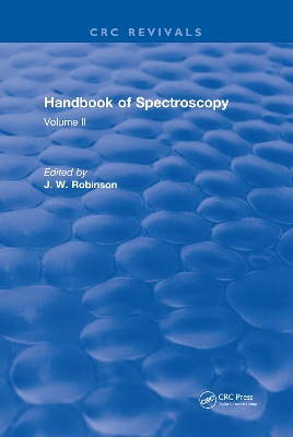 Book cover for Handbook of Spectroscopy