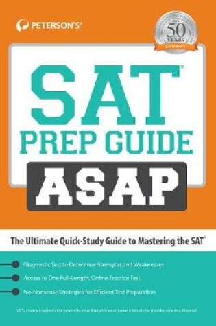 Cover of SAT Prep Guide ASAP: The Ultimate Quick Study Guide