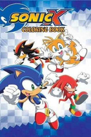 Cover of Sonic X Coloring Book