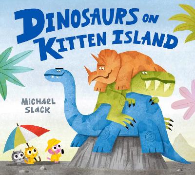 Book cover for Dinosaurs on Kitten Island