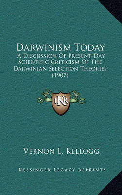 Book cover for Darwinism Today