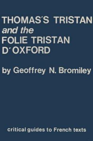 Cover of Thomas' "Tristan" and the "Folie Tristan d'Oxford"