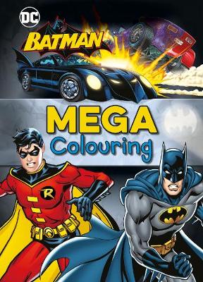 Book cover for Batman Mega Colouring