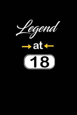 Book cover for Legend at 18