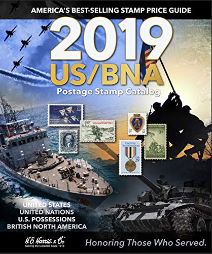 Book cover for 2019 Us/Bna Postage Stamp Catalog