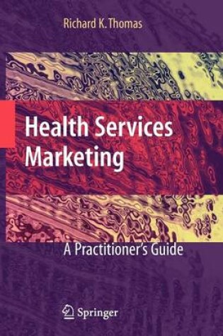 Cover of Health Services Marketing