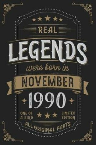 Cover of Real Legends were born in November 1990