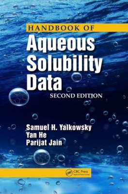 Book cover for Handbook of Aqueous Solubility Data