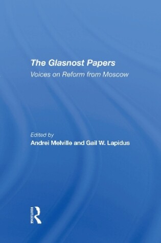 Cover of The Glasnost Papers