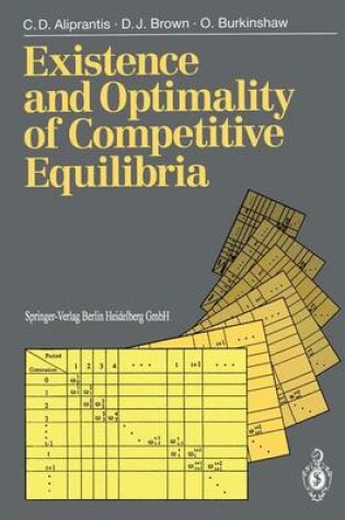 Cover of Existence and Optimality of Competitive Equilibria