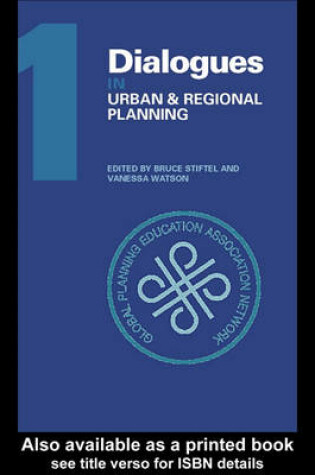 Cover of Dialogues in Urban and Regional Planning