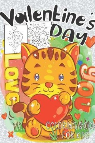 Cover of Valentine's Day Coloring Book for Kids