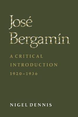 Book cover for Jose Bergamin