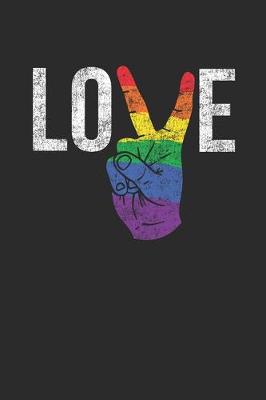 Book cover for Peace Love LGBT