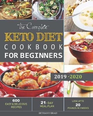 Book cover for The Complete Keto Diet Cookbook For Beginners