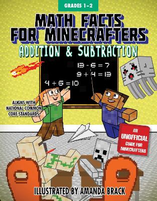 Cover of Math Facts for Minecrafters: Addition and Subtraction