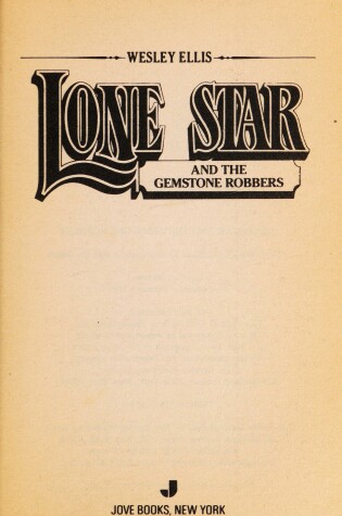 Cover of Lone Star 102/Gemston