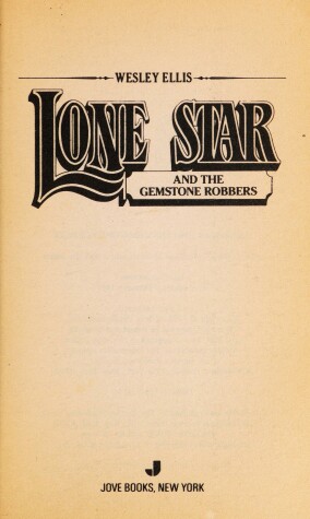 Book cover for Lone Star 102/Gemston