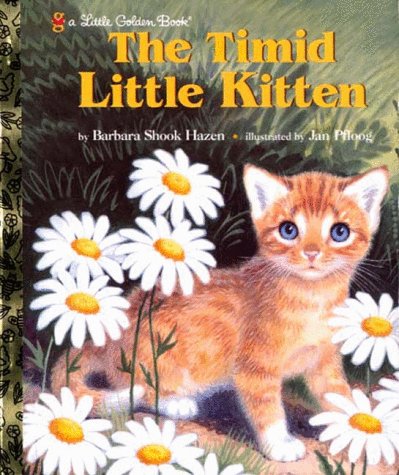 Book cover for Timid Little Kitten, the