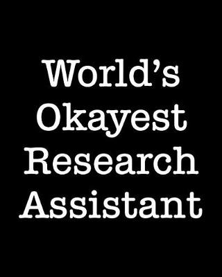 Book cover for World's Okayest Research Assistant