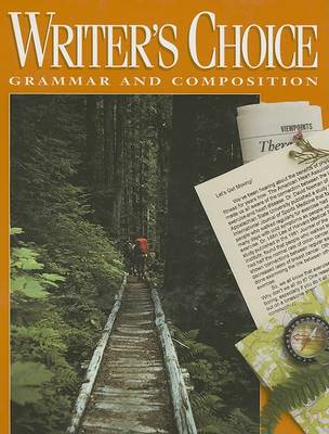 Book cover for Writer's Coice: Grammar and Composition Grade 10, Student Edition