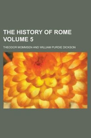 Cover of The History of Rome Volume 5
