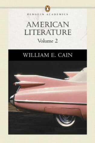 Cover of American Literature, Volume II (Penguin Academics Series)