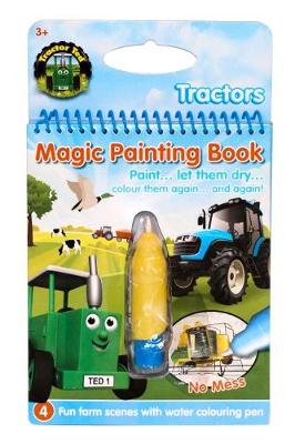 Book cover for Tractor Ted  Magic Painting Book Tractors