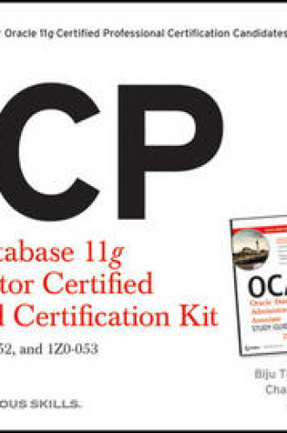 Cover of OCP: Oracle Database 11g Administrator Certified Professional Certification Kit
