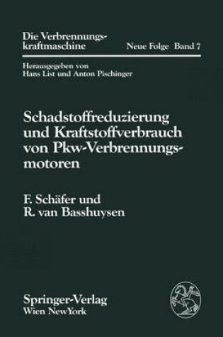 Cover of Schadstoffreduzierung Und Kraftstoffverbrauch Von Pkw-Verbrennungsmotoren