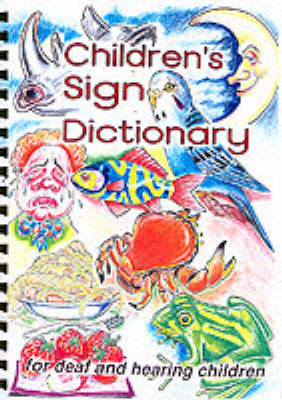 Book cover for Children's Sign Dictionary