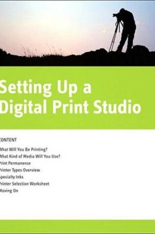 Cover of Setting Up a Digital Print Studio