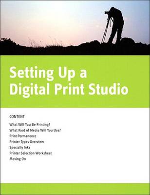 Book cover for Setting Up a Digital Print Studio