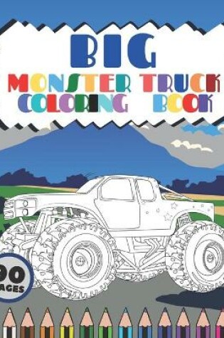Cover of Big Monster Truck Coloring Book