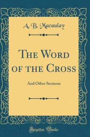 Cover of The Word of the Cross