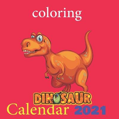 Book cover for coloring Calendar 2021