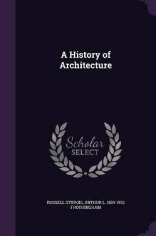 Cover of A History of Architecture