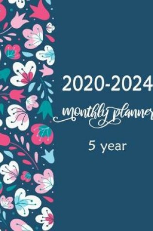 Cover of 2020-2024 Monthly Planner