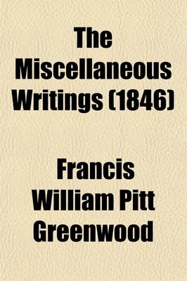 Book cover for The Miscellaneous Writings