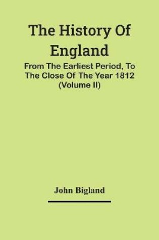 Cover of The History Of England,