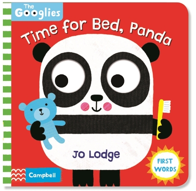 Book cover for Time for Bed, Panda