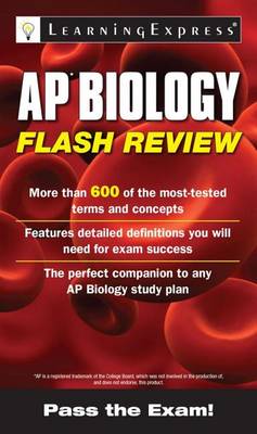 Book cover for AP Biology Flash Review