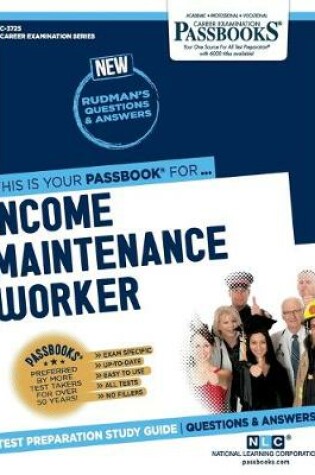 Cover of Income Maintenance Worker (C-3725)