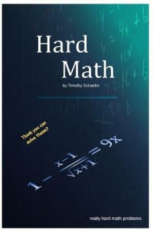 Cover of Hard Math