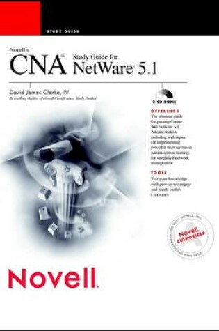 Cover of Novell's CNA Study Guide for NetWare 5