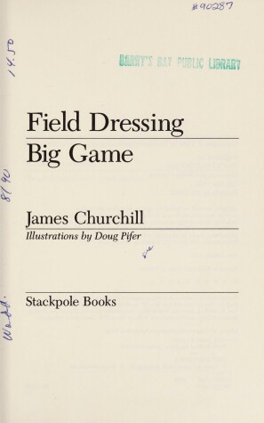 Book cover for Field Dressing Big Game