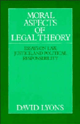 Book cover for Moral Aspects of Legal Theory